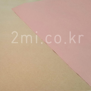 핑크 단면칼라크라프트지- 1m가격 꽃 선물 종이포장지