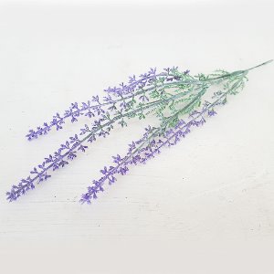 라벤다 보라 한줄기 - 조화 꽃