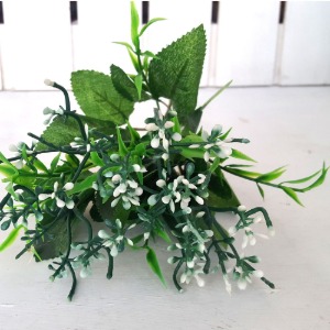 꽃망울 잎새그린조화 ( 인테리어 꾸미기 재료 소품 녹색식물 )