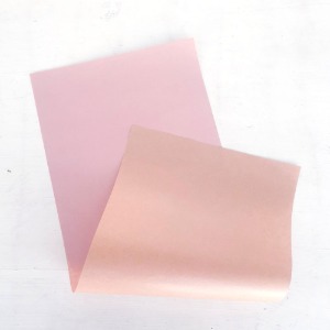 크라프트한송이 핑크 20cm X 50cm 100장 ( 국산 종이 포장지 고급 )