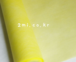 bu15 부직포 노랑 1mX 50cm (포장지 선물 포장 diy  생일 리본 공예 꽃다발 만들기)